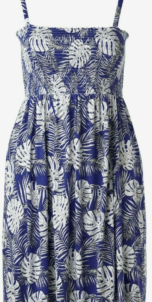 Smocked Bodice tank dress by Ellos 3X 4X